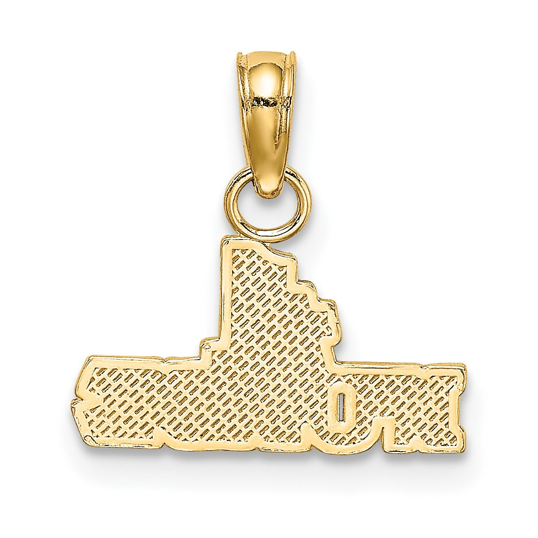 14k #1 NURSE Charm
