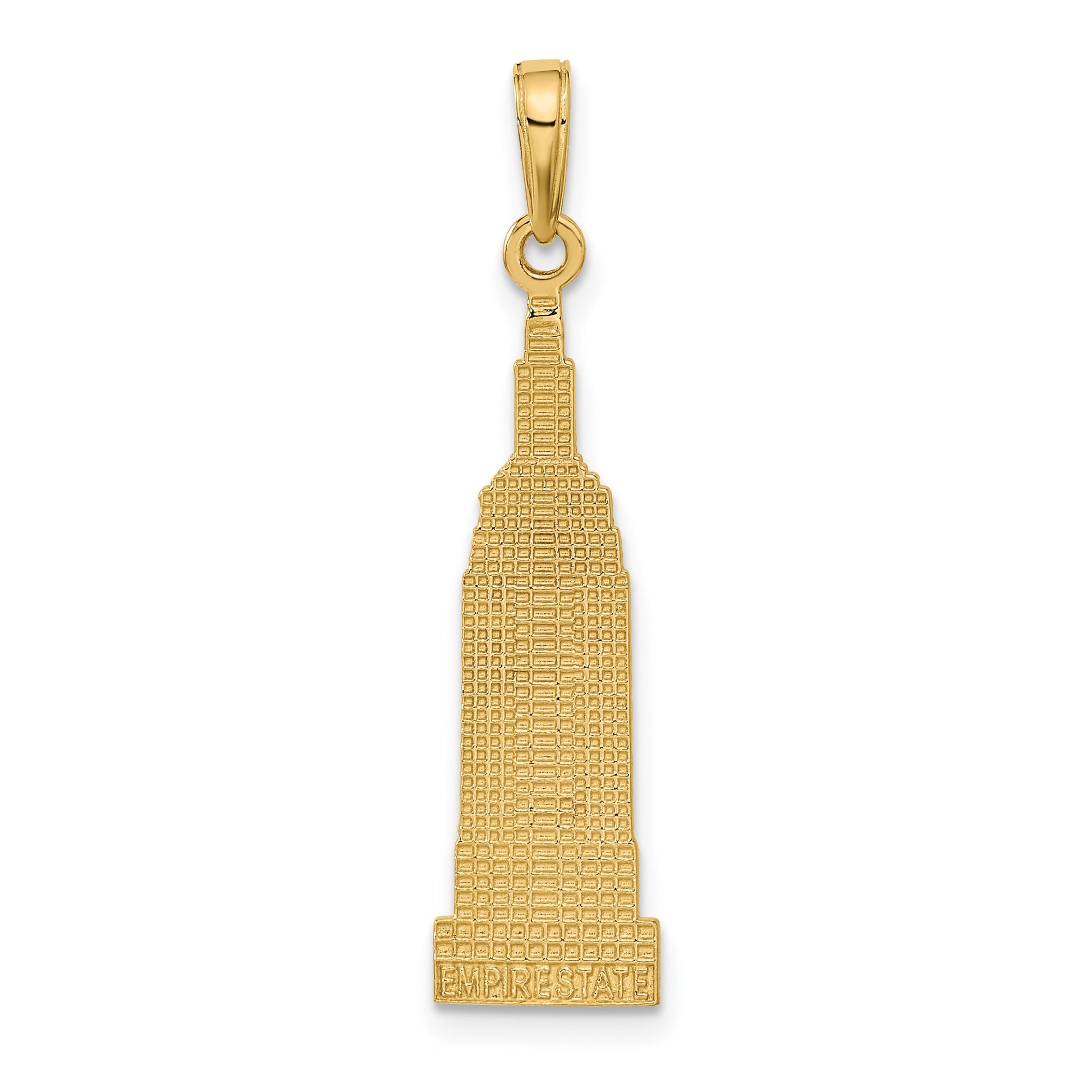 14k EMPIRE STATE Building Pendant