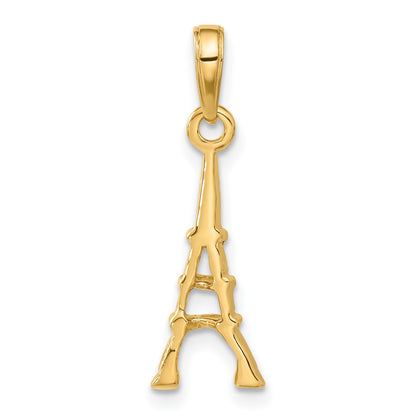 14k Eiffel Tower Pendant