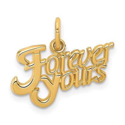 14K FOREVER YOURS Charm