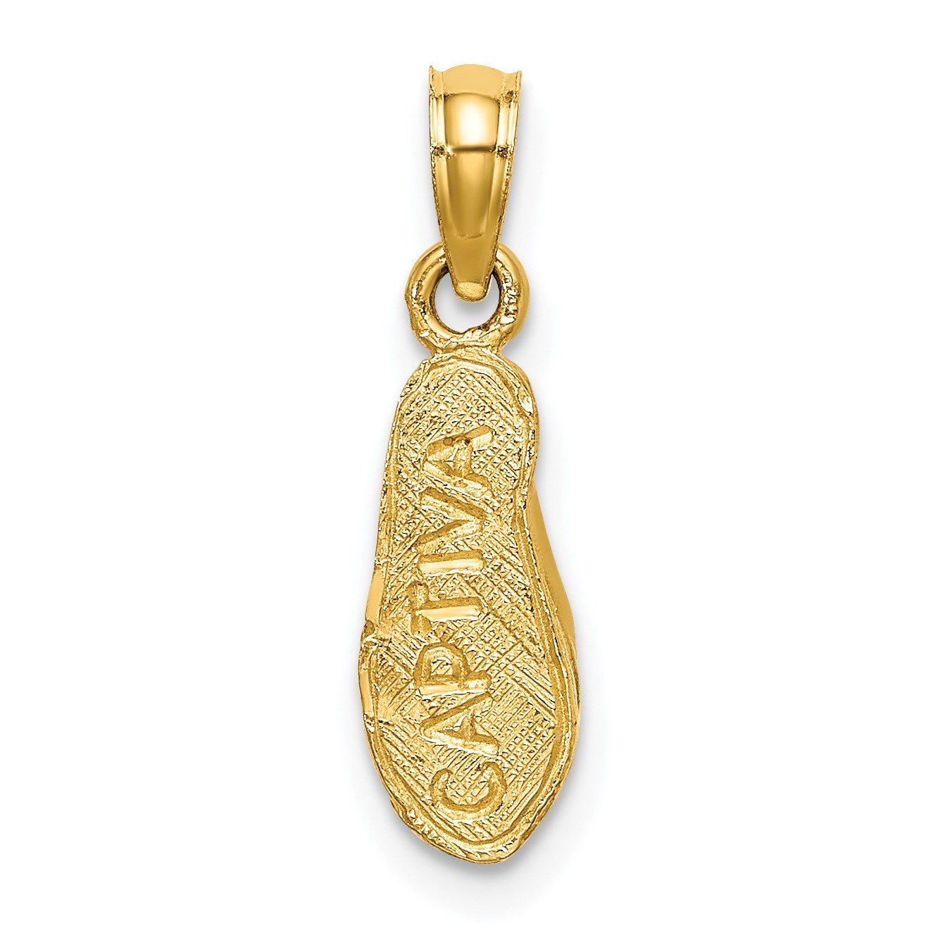 14k 3-D CAPTIVA Flip-Flop Charm