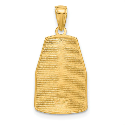 14k 90 MILES TO CUBA SOUTHERNMOST POINT USA KEY WEST Pendant