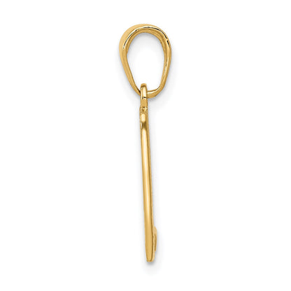 14k MILE 0 KEY WEST Mile Marker Pendant