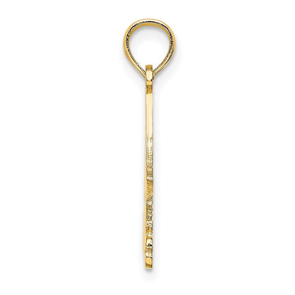 14k I HEART STONE HARBOR Sailboat Charm
