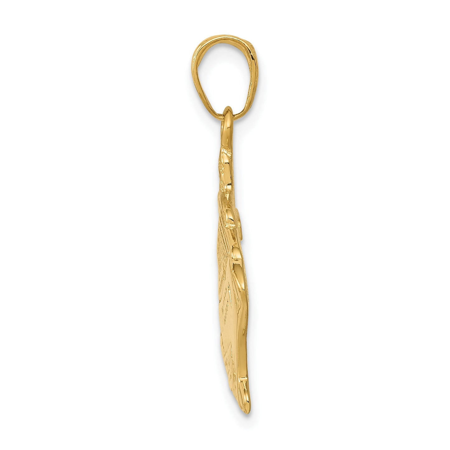 14k Large Cruise Ship Pendant