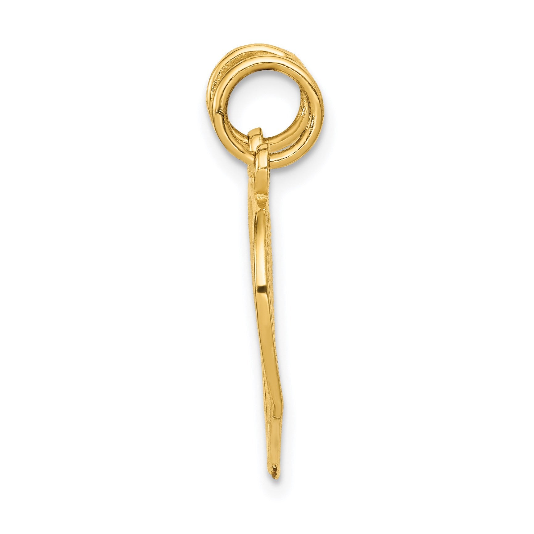 14k MOM-DAUGHTER 2-Piece Break-apart Heart Charm