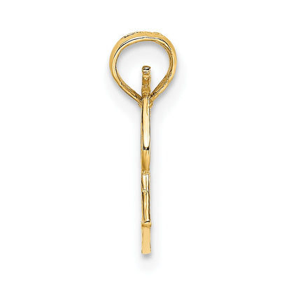 14k Megaphone with Handle Charm
