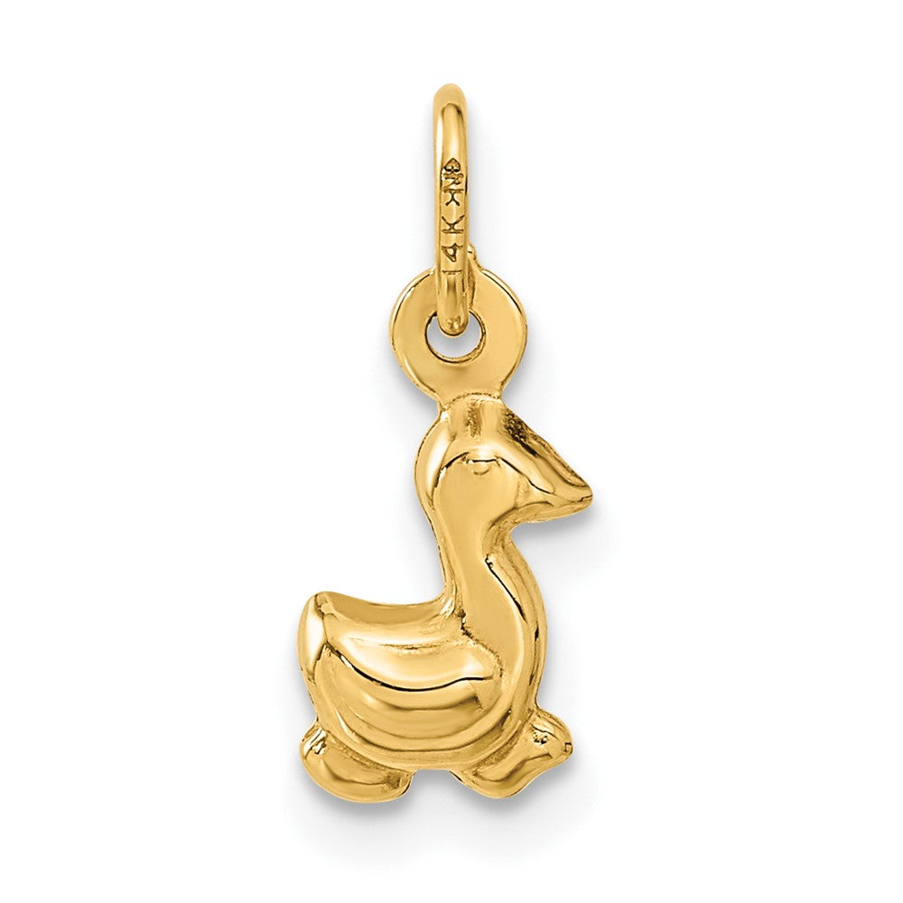 14k Duck Charm