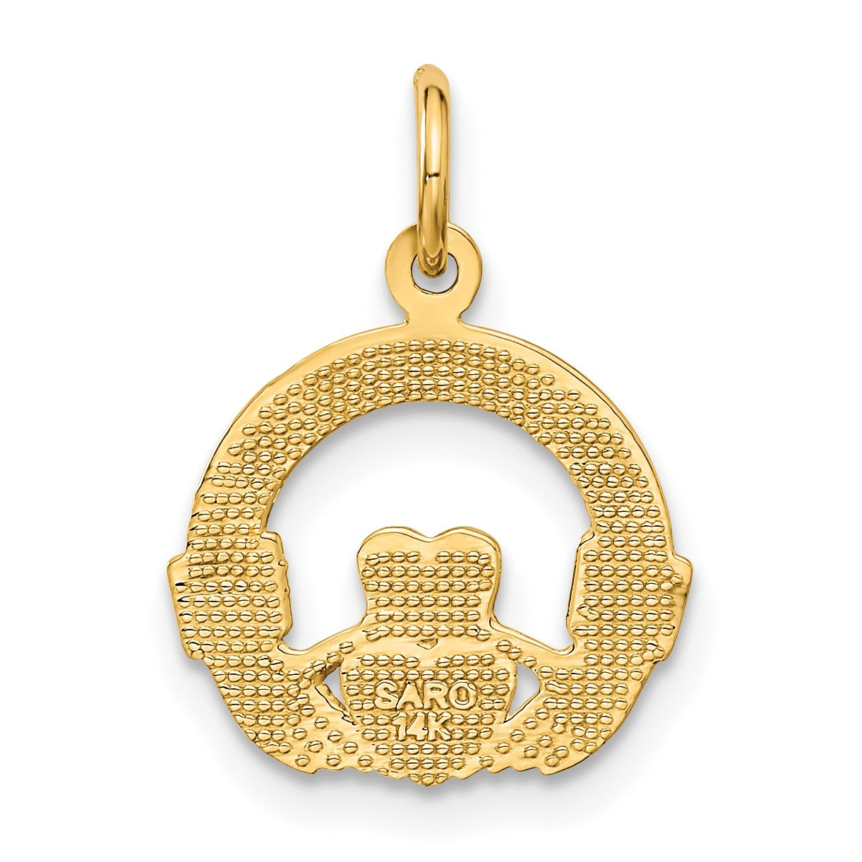 14k Claddagh Charm