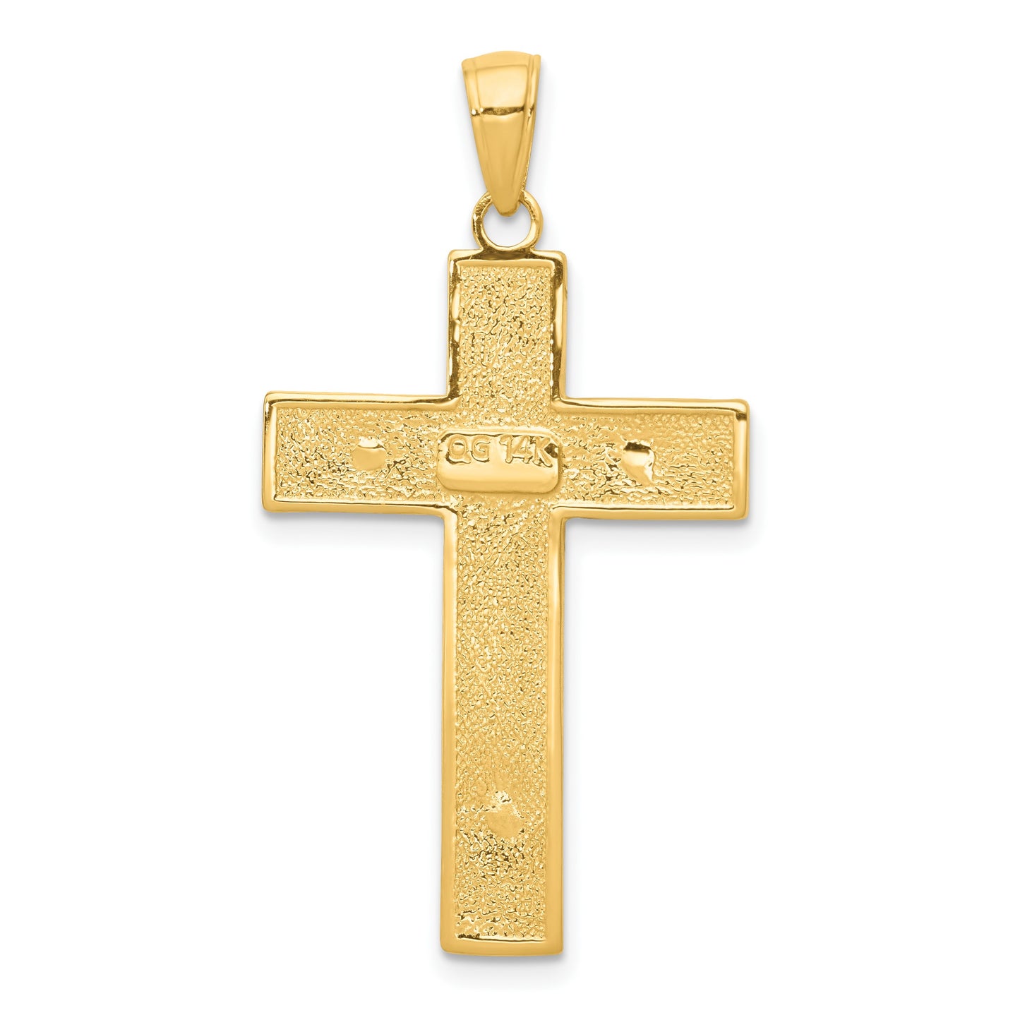 14k Latin Crucifix Pendant