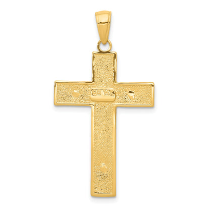14k Latin Crucifix Pendant