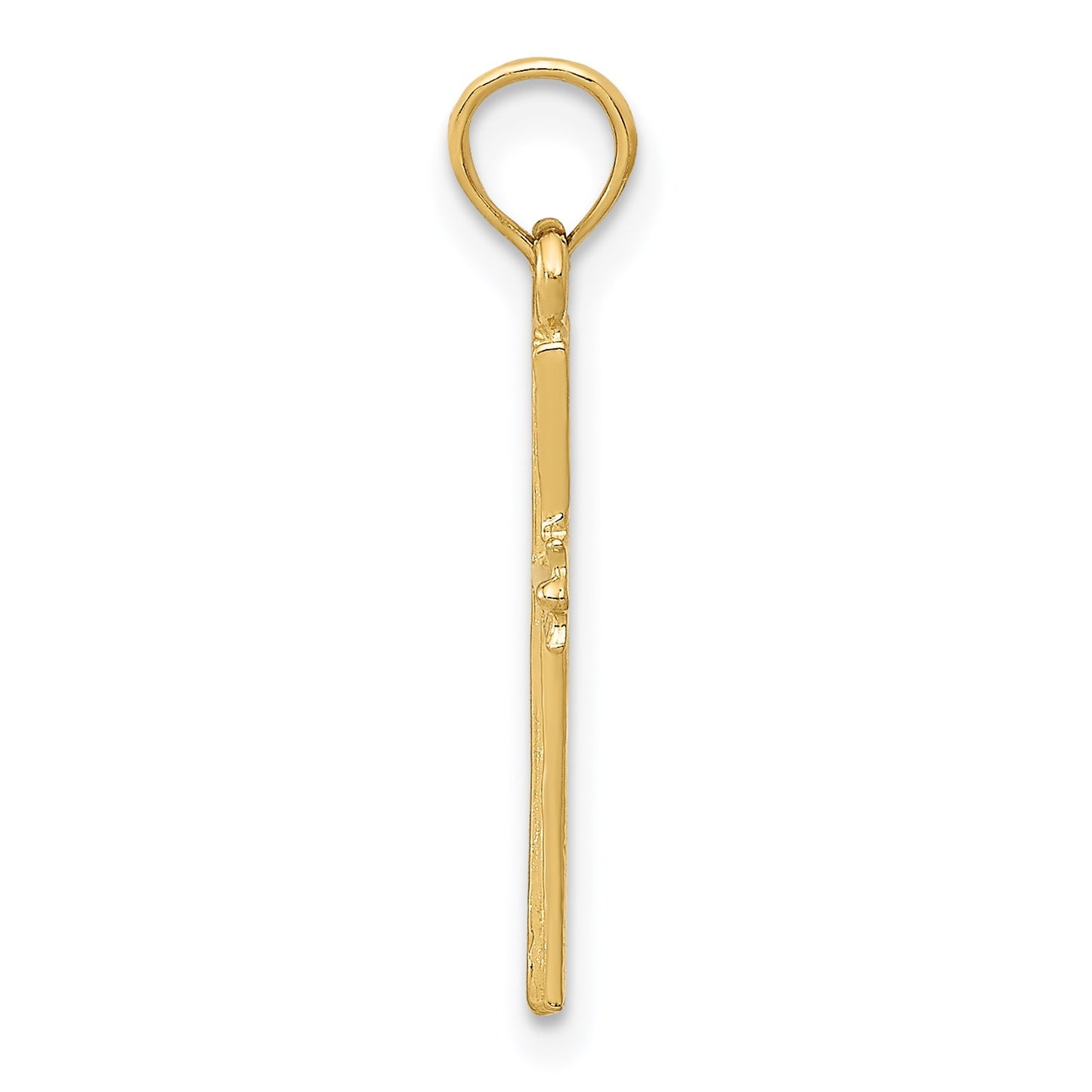 14K Cross Pendant