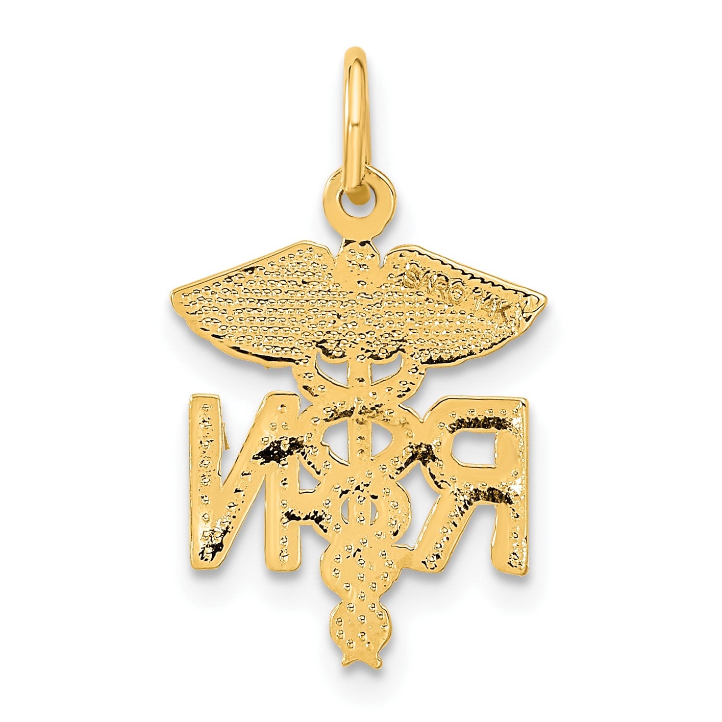 14k RN Registered Nurse Charm