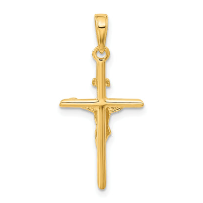 14K Stick Style Crucifix Pendant