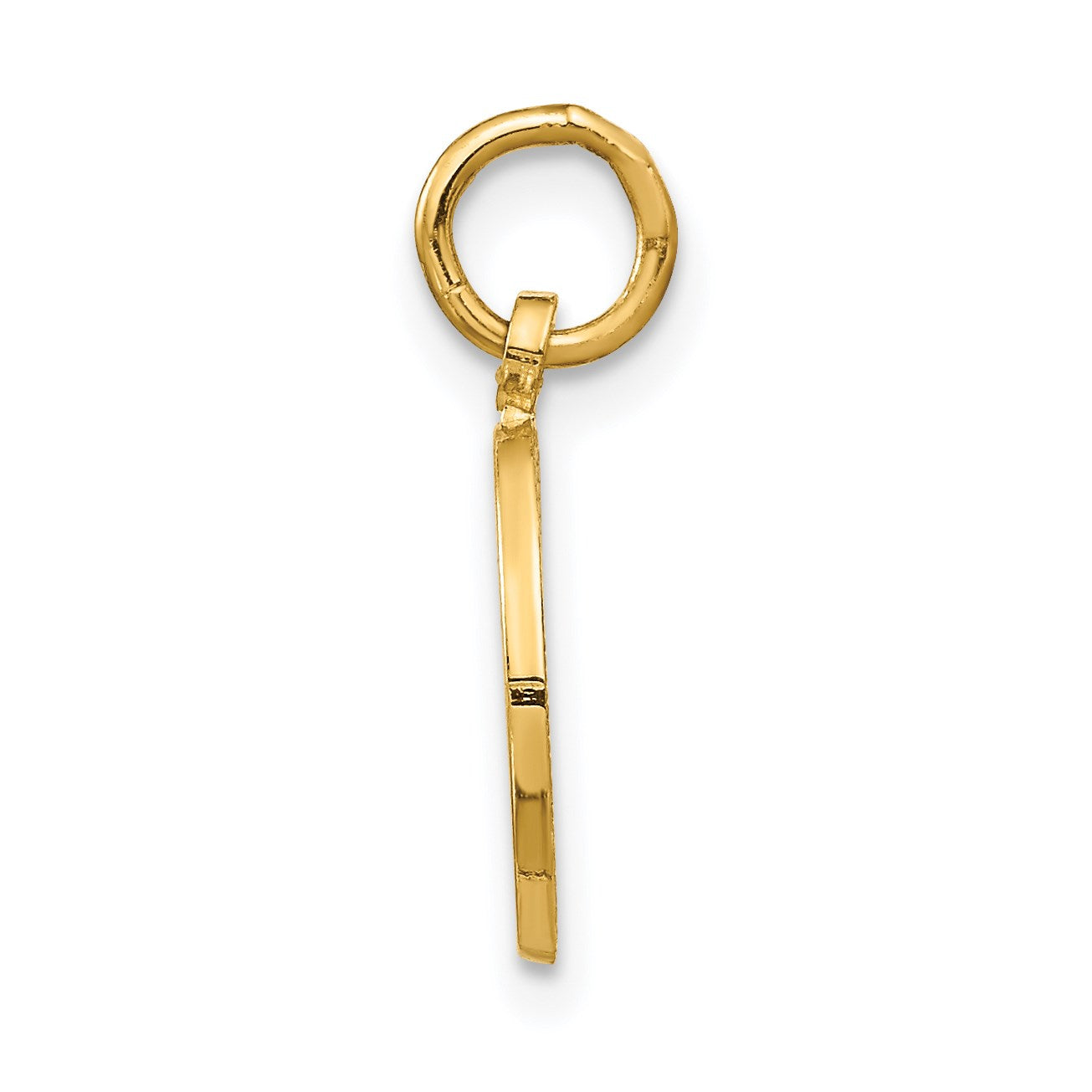 14k Polished GRADUATION Charm