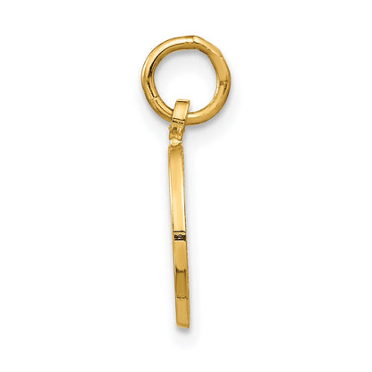 14k Polished GRADUATION Charm