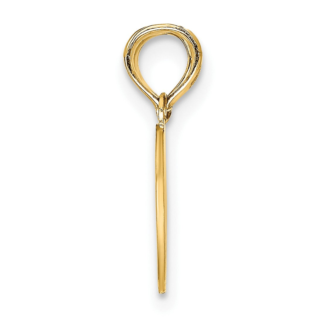 14K Reversible 2-Piece Break-apart MIZPAH Heart Charm