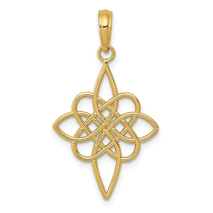14K Celtic Knot Pendant