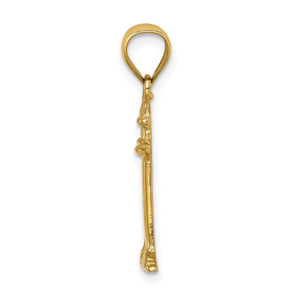 14K Lighthouse Pendant