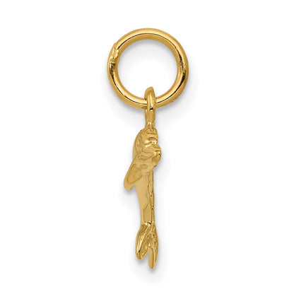 14k Dolphin Charm