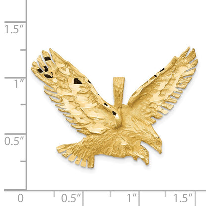 14k Eagle Pendant