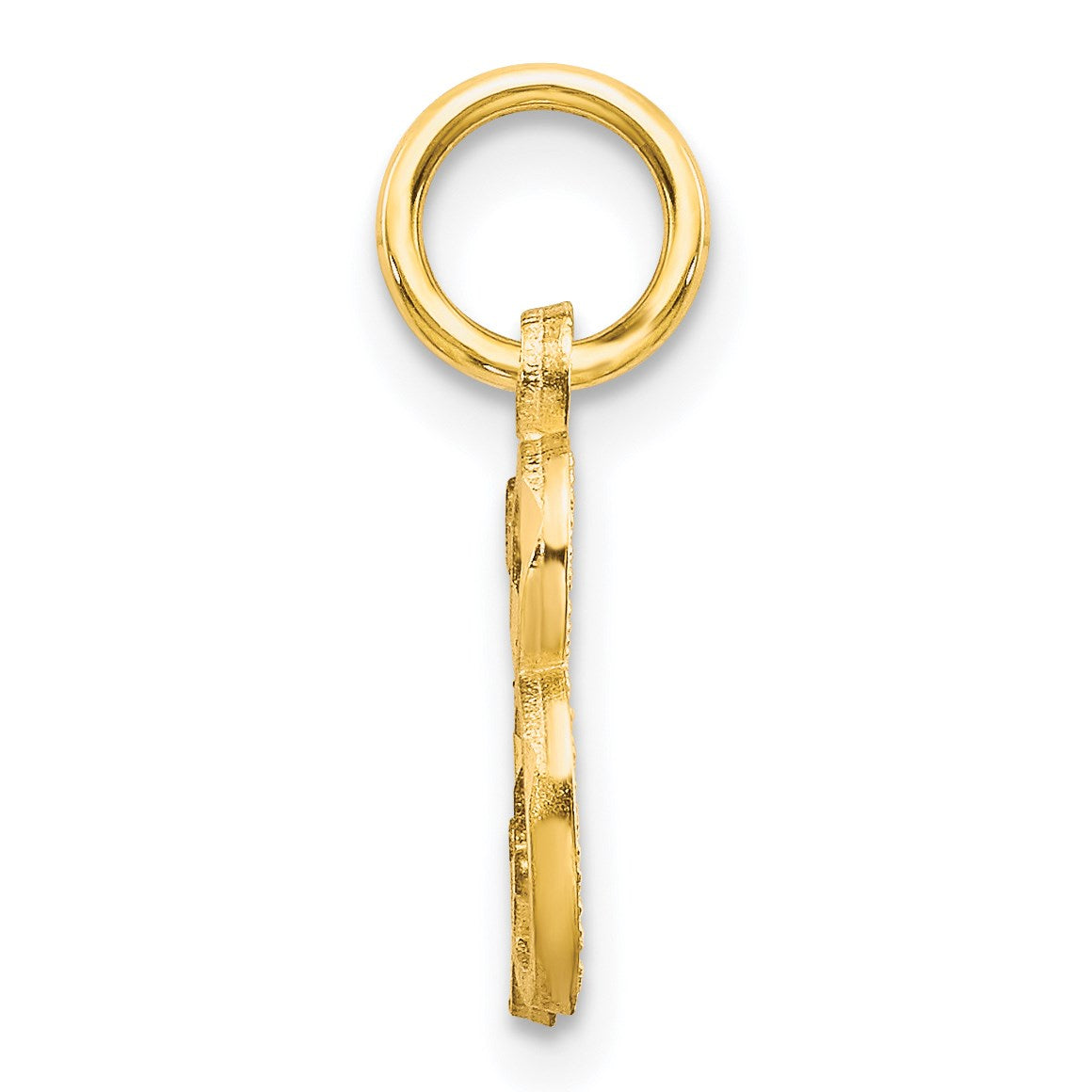 14k Letter B Initial Charm