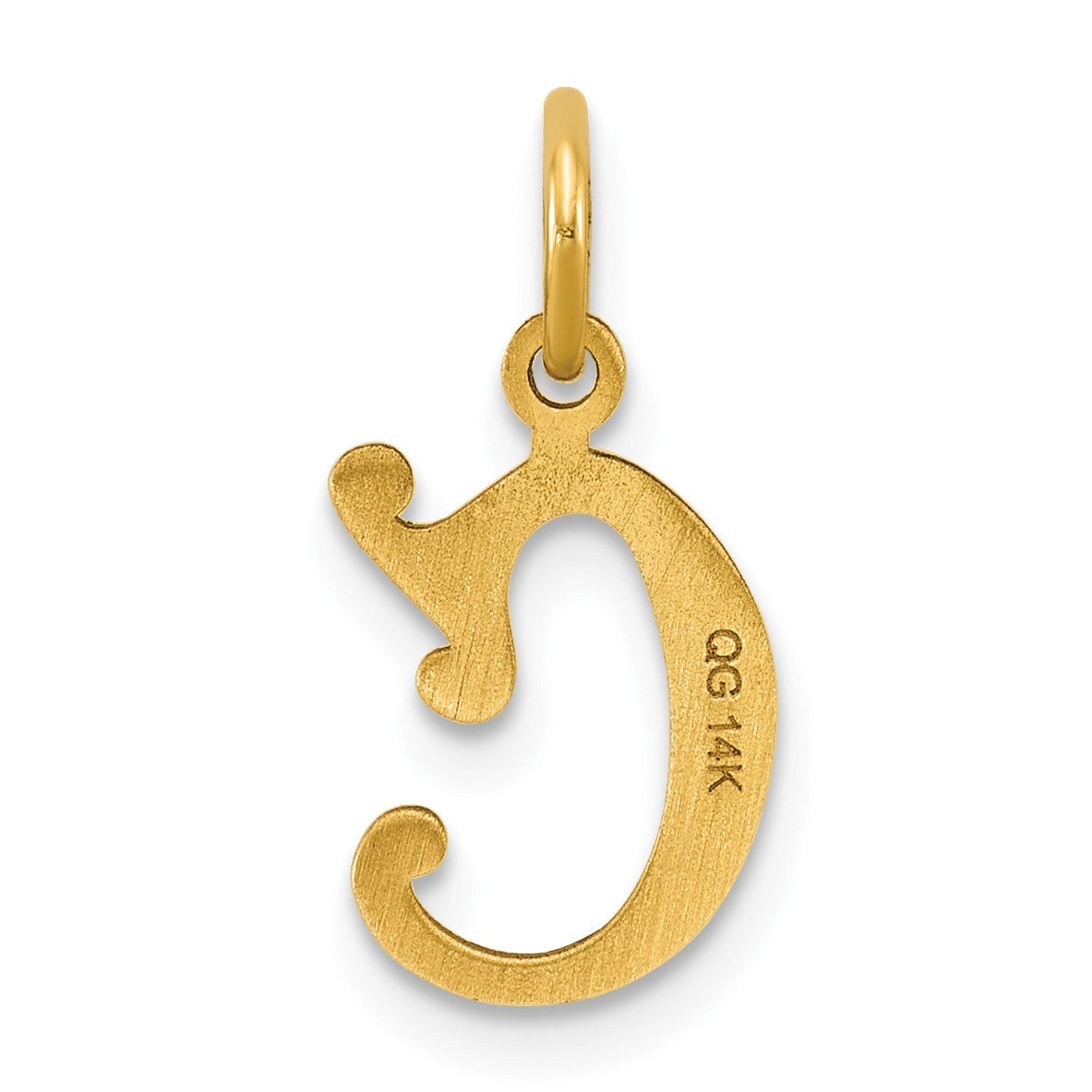 14k Letter C Initial Charm