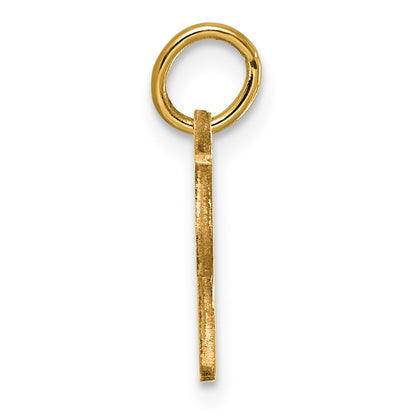 14k Letter F Initial Charm