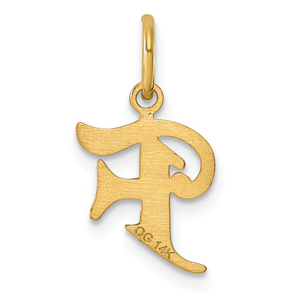 14k Letter F Initial Charm