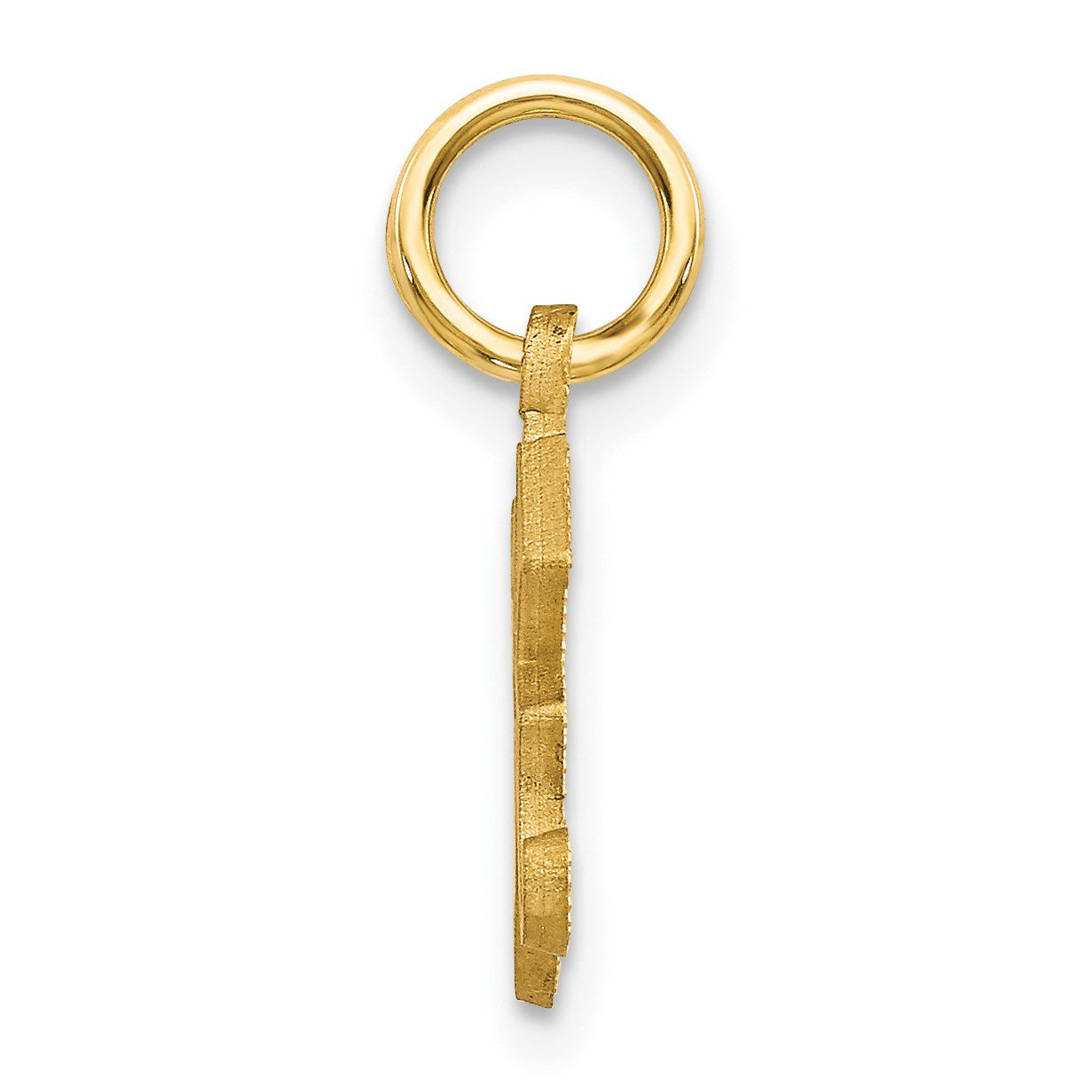 14k Letter K Initial Charm