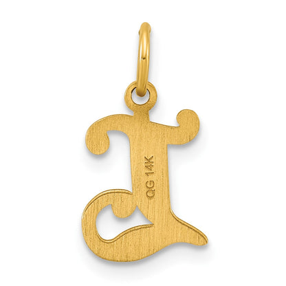 14k Letter L Initial Charm