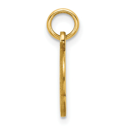 14k Letter Q Initial Charm