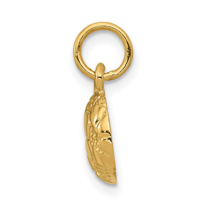 14k Domed Soccer Ball Charm