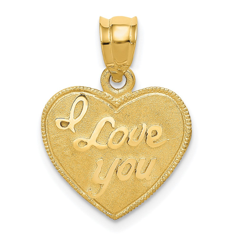 14k Heart Pendant