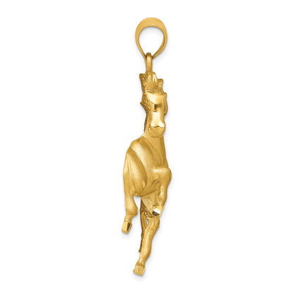 14k Horse Pendant