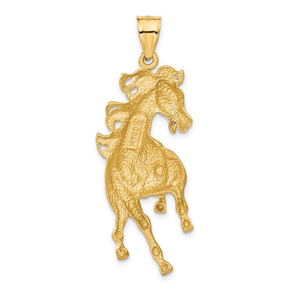 14k Horse Pendant