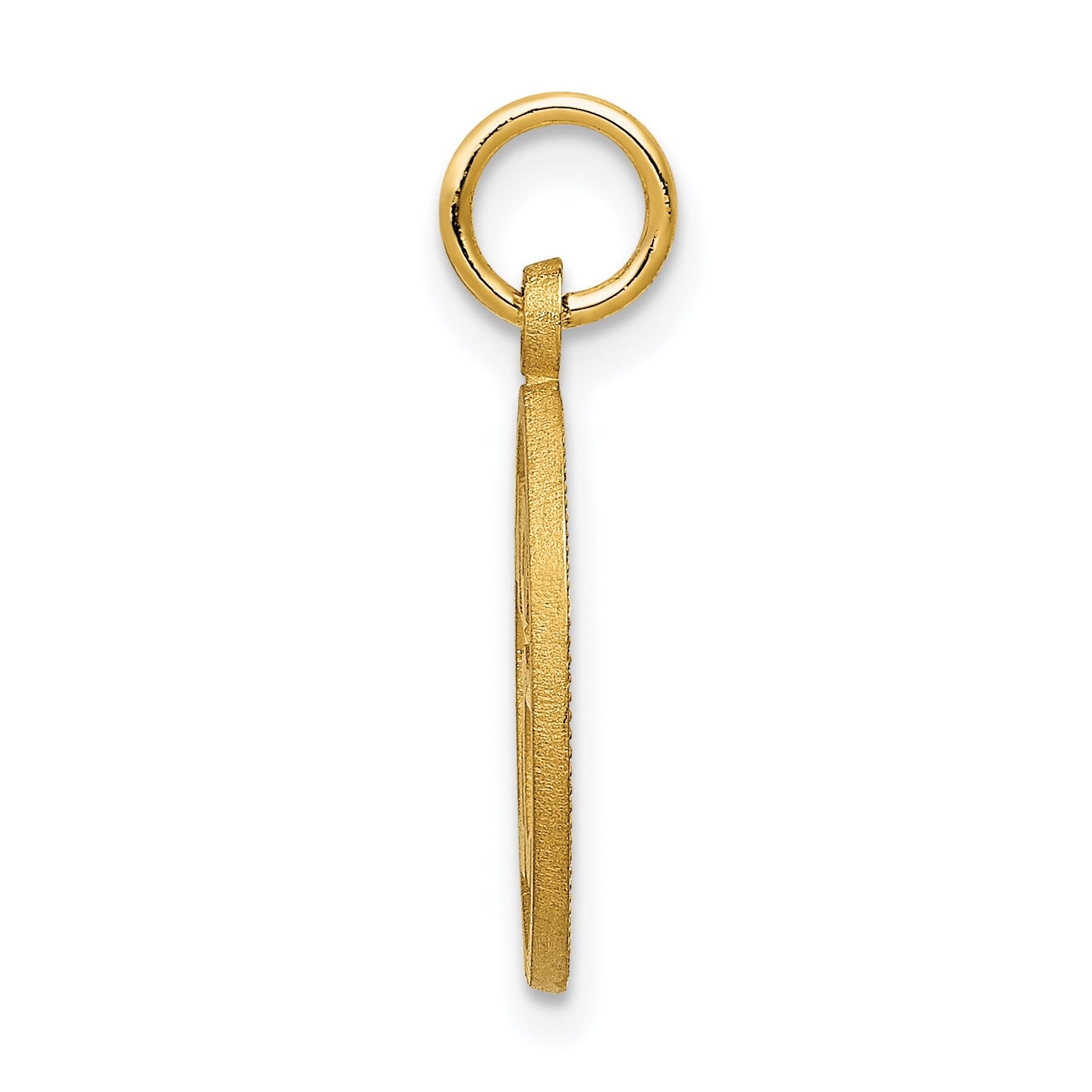 14k 16 in Circle Pendant