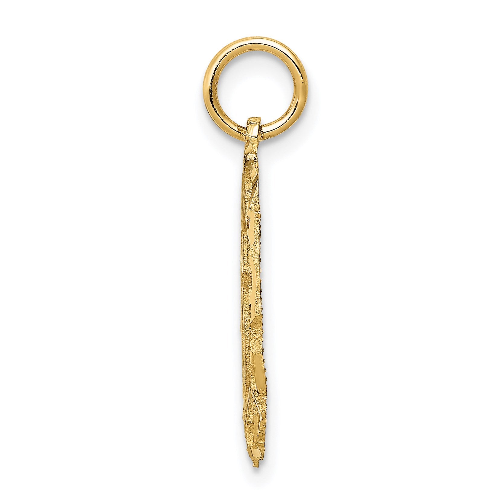 14k 16 in Oval Pendant