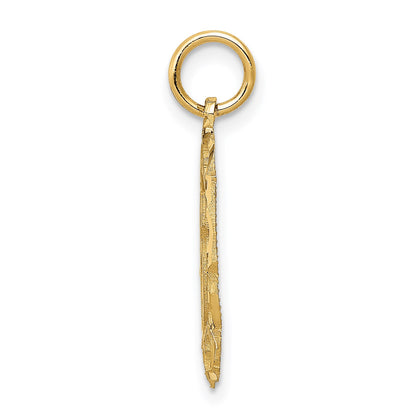 14k 16 in Oval Pendant