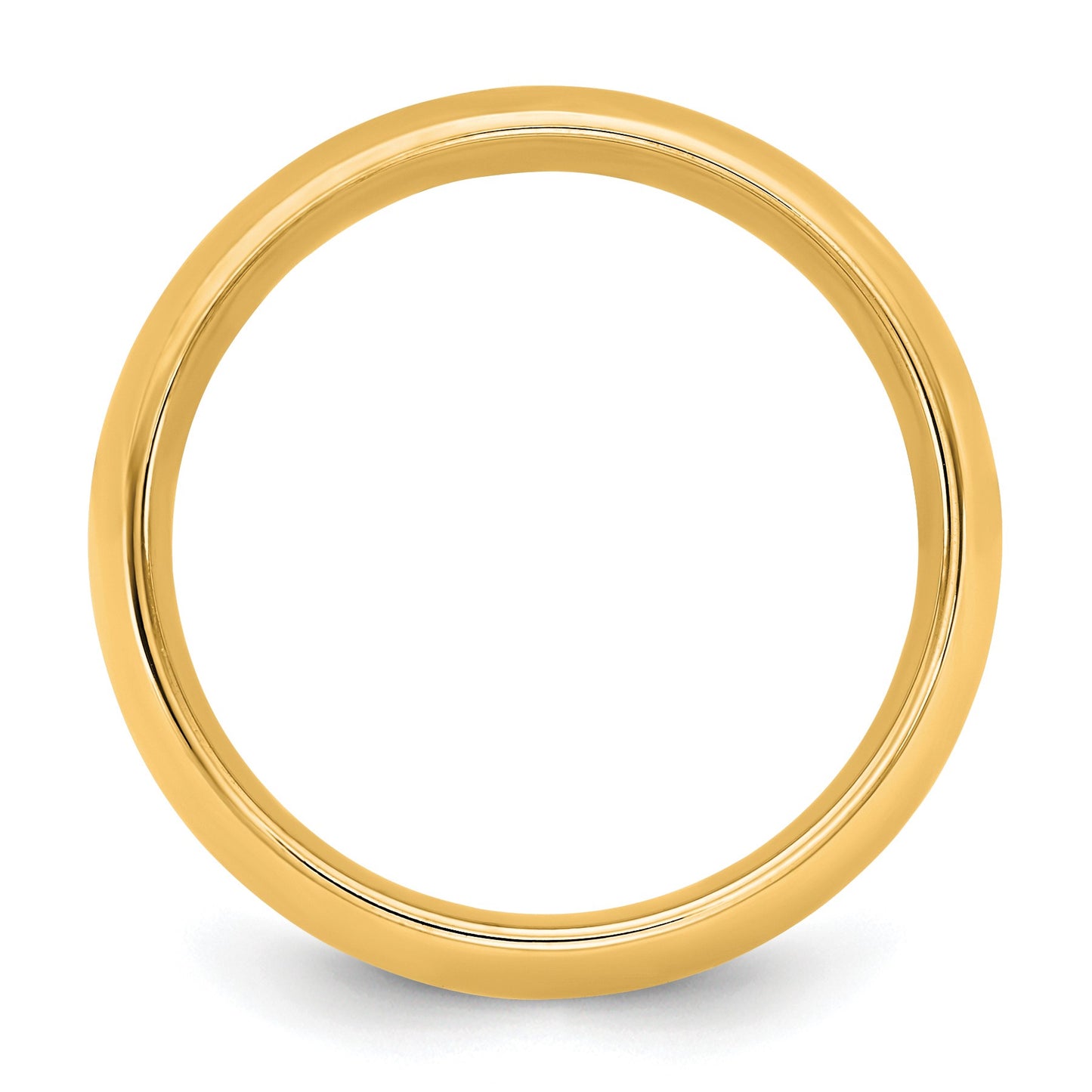 14KY 1.5mm Standard Comfort Fit Band Size 4