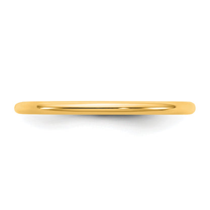 14KY 1.5mm Standard Comfort Fit Band Size 11