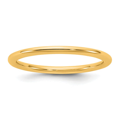14KY 1.5mm Standard Comfort Fit Band Size 4