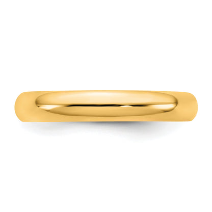 14KY 3.5mm Standard Comfort Fit Band Size 11