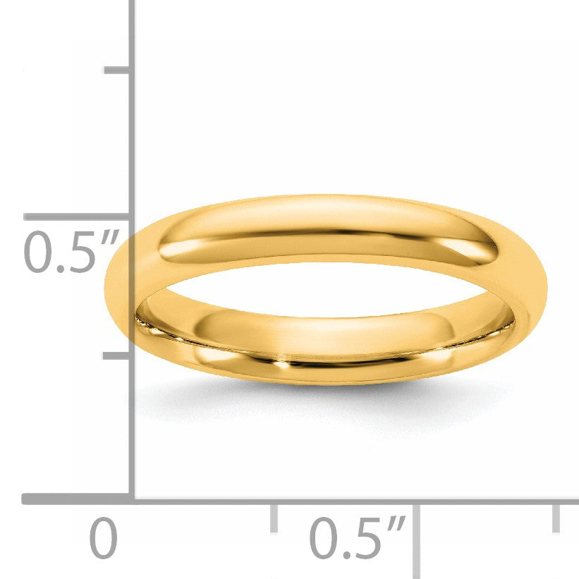 14KY 3.5mm Standard Comfort Fit Band Size 5