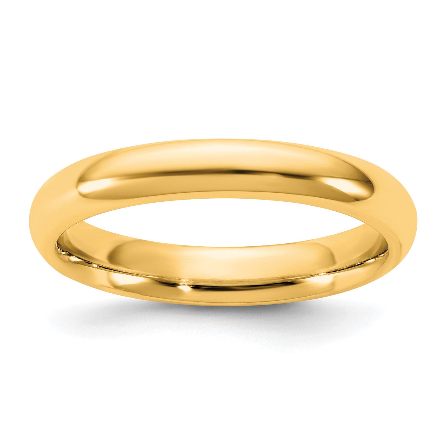 14KY 3.5mm Standard Comfort Fit Band Size 5