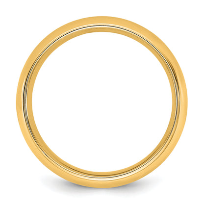 14KY 5.5mm Standard Comfort Fit Band Size 9.5