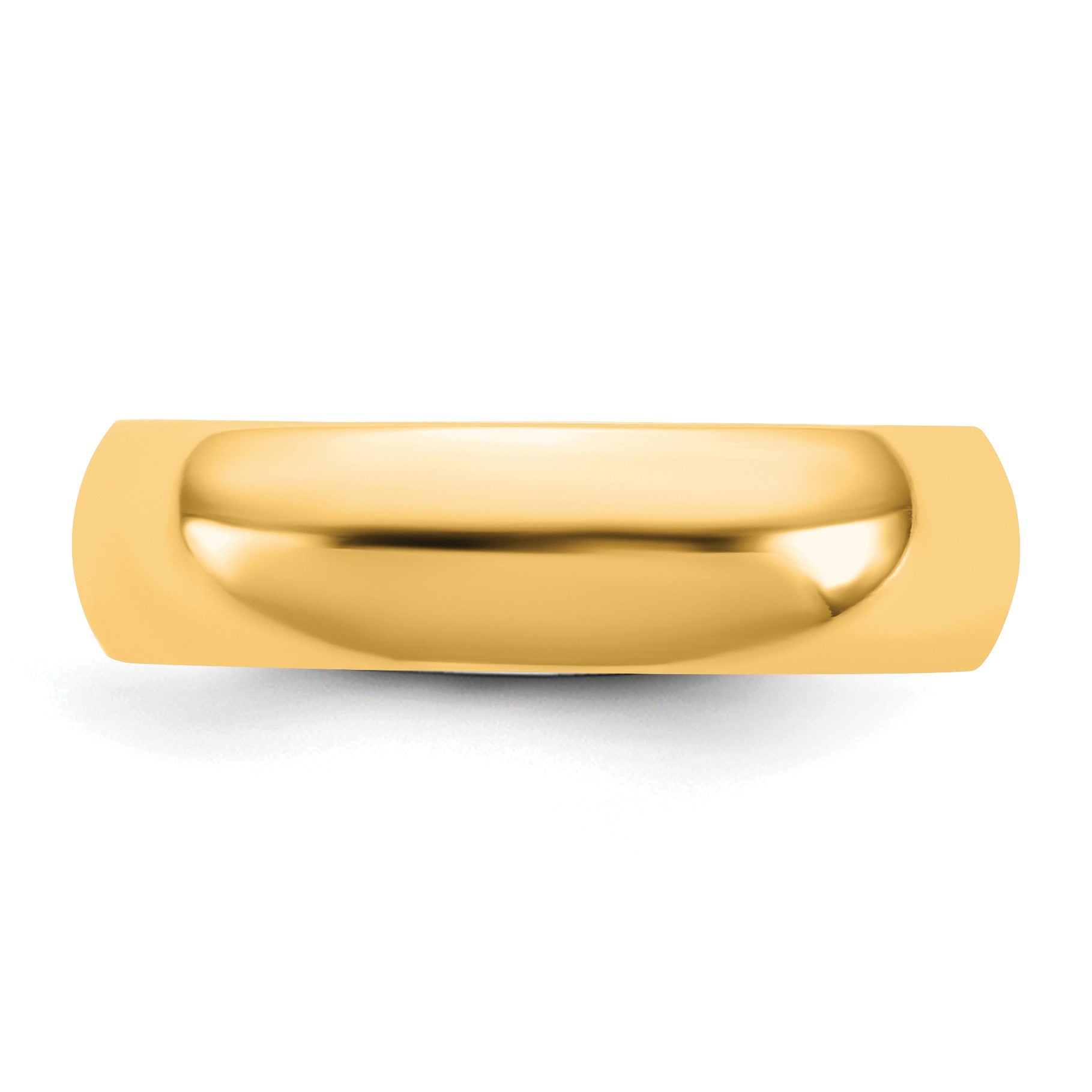14KY 5.5mm Standard Comfort Fit Band Size 11