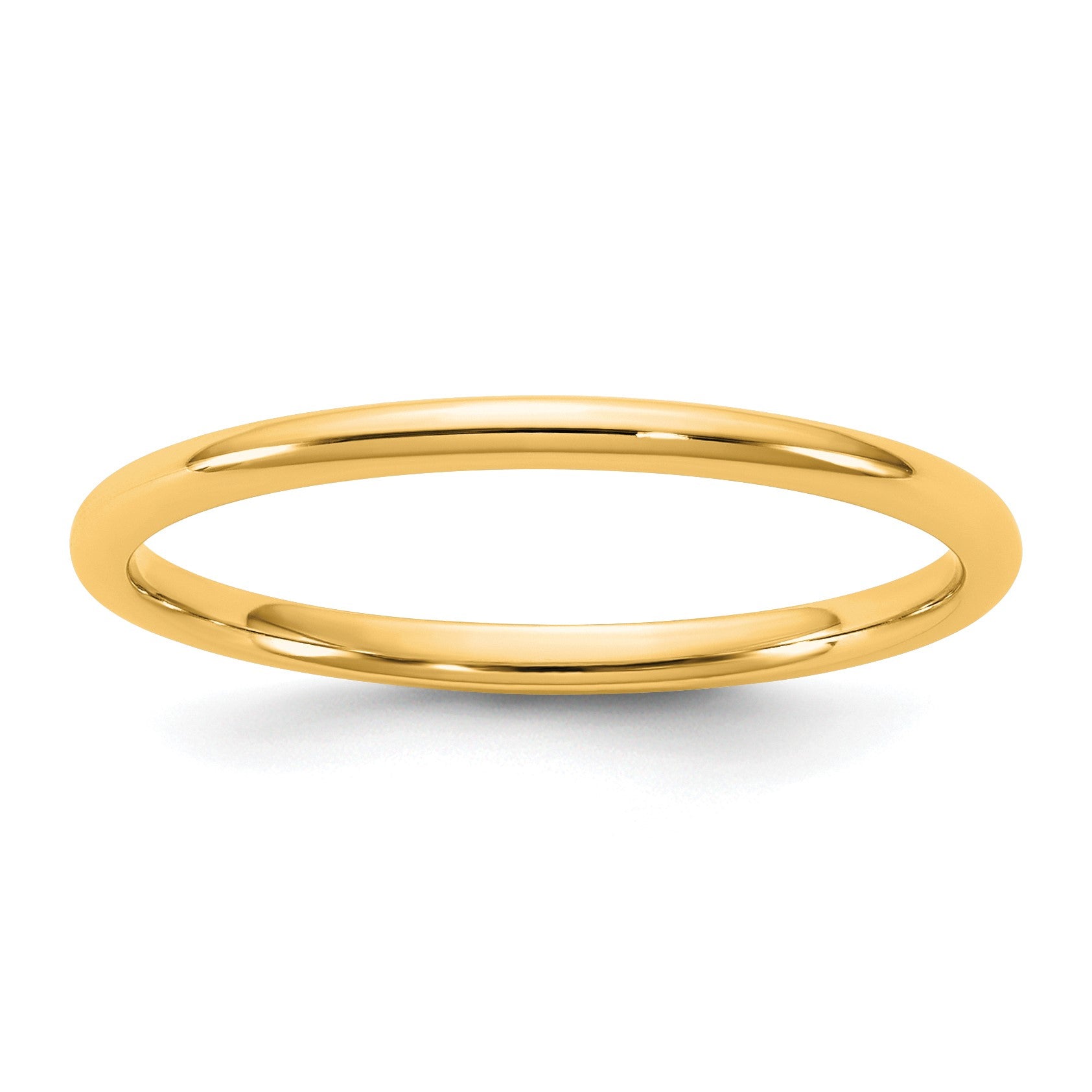 14KY 1.5mm LTW Comfort Fit Band Size 10