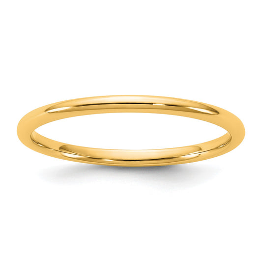 14KY 1.5mm LTW Comfort Fit Band Size 10