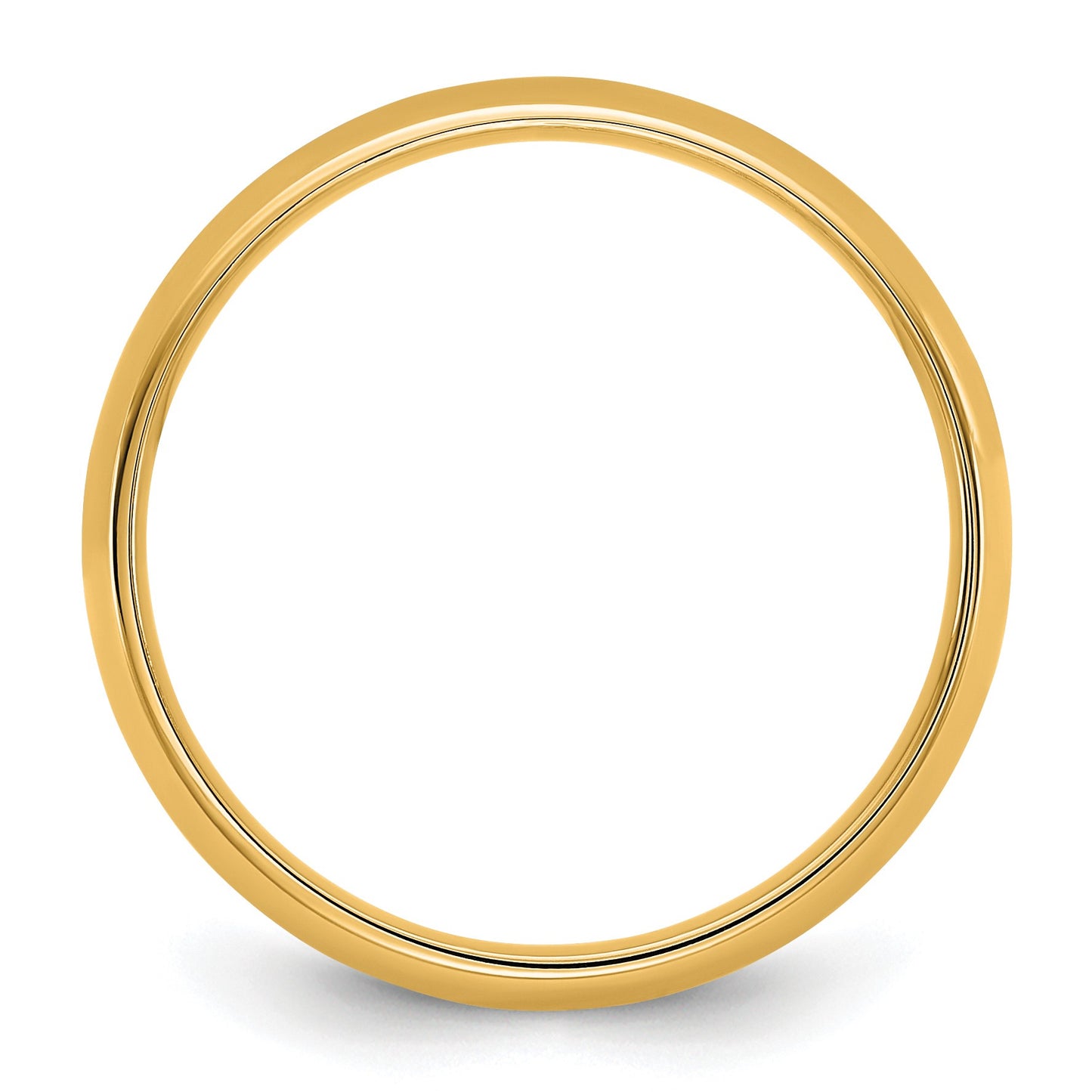 14KY 4.5mm LTW Comfort Fit Band Size 5